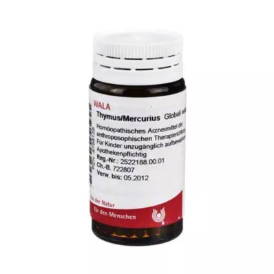 THYMUS/MERCURIUS Globuli, 20 g