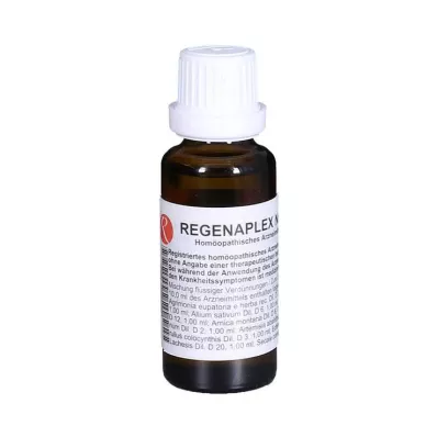 REGENAPLEX Nr. 62 a dråper, 30 ml REGENAPLEX Nr. 62 a dråper, 30 ml