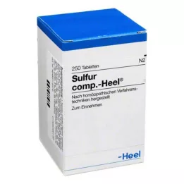 SULFUR COMP.Hæltabletter, 250 stk