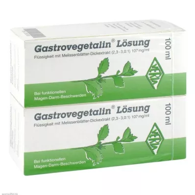 GASTROVEGETALIN Oppløsning, 200 ml GASTROVEGETALIN Oppløsning, 200 ml