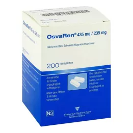 OSVAREN Filmdrasjerte tabletter, 200 stk