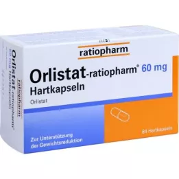 ORLISTAT-ratiopharm 60 mg harde kapsler, 84 stk