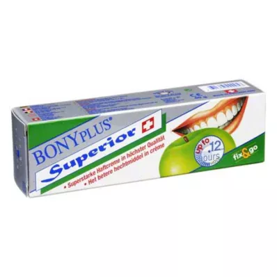BONYPLUS Selvklebende krem supersterk, 40 g