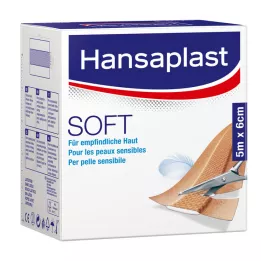 HANSAPLAST Myk gips 6 cmx5 m rull, 1 stk