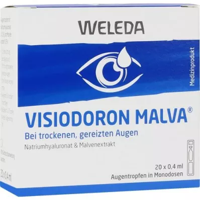 VISIODORON Malva øyedråper i endosepipette, 20X0,4 ml