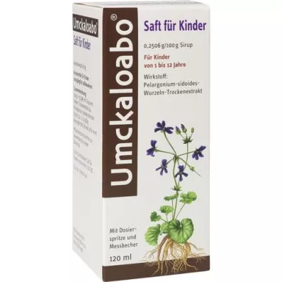 UMCKALOABO Saft til barn, 120 ml