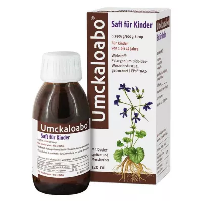 UMCKALOABO Saft til barn, 120 ml