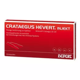 CRATAEGUS HEVERT injeksjonsampuller, 10 stk