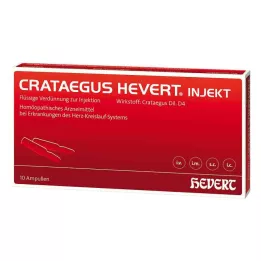 CRATAEGUS HEVERT injeksjonsampuller, 10 stk