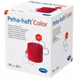 PEHA-HAFT Color Fixierb.latexfrei 10 cmx20 m rød, 1 stk