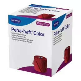 PEHA-HAFT Color Fixierb.latexfrei 10 cmx20 m rød, 1 stk