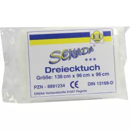 SENADA Trekantet klut DIN 13168D, 1 stk