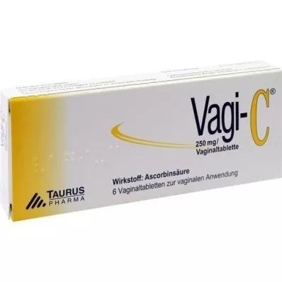 VAGI C vaginaltabletter, 6 stk