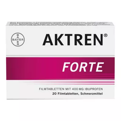AKTREN forte filmdrasjerte tabletter, 20 stk AKTREN forte filmdrasjerte tabletter, 20 stk