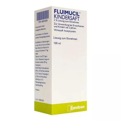 FLUIMUCIL Barnesaft, 100 ml