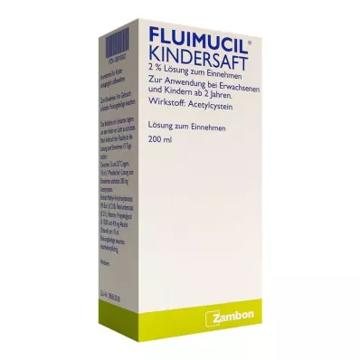 FLUIMUCIL Barnesaft, 200 ml