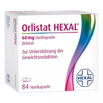 Orlistat HEXAL 60 mg harde kapsler, 84 stk