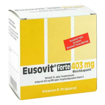 Eusovit forte 403 mg myke kapsler, 100 stk
