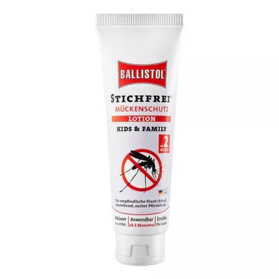 Ballistol stikkfri myggkrem for barn &amp; familie, 125 ml