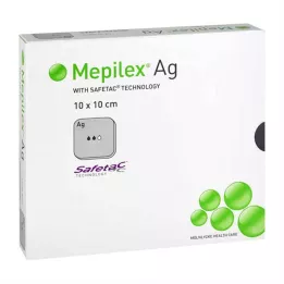 MEPILEX Steril Ag-skumbandasje 10x10 cm, 10 stk