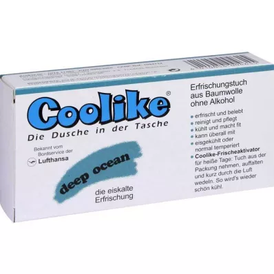 COOLIKE Forfriskende håndkle deep ocean, 5 stk