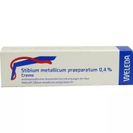 STIBIUM METALLICUM PRAEPARATUM 0,4 % fløte, 25 g