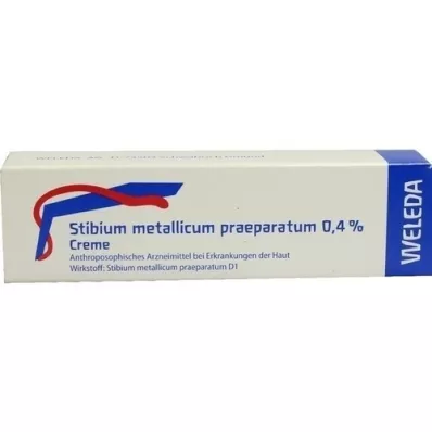 STIBIUM METALLICUM PRAEPARATUM 0,4 % fløte, 25 g