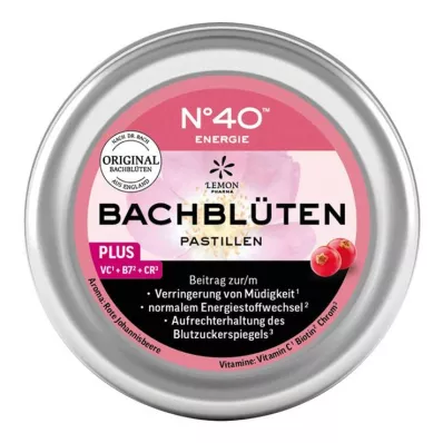 Energi Bach blomsterpastiller ifølge Dr. Bach, 50 g Energi Bach blomsterpastiller ifølge Dr. Bach, 50 g
