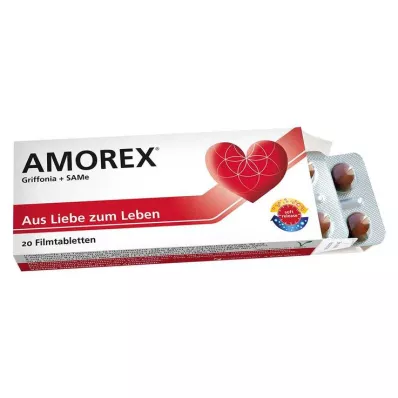AMOREX for hjertesorg- og separasjonstabletter, 20 stk