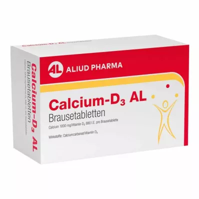 CALCIUM-D3 AL Brusetabletter, 120 stk