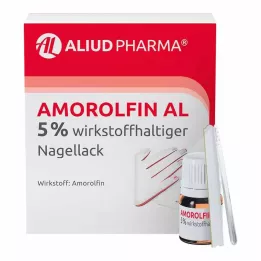AMOROLFIN AL Neglelakk med 5 % aktiv ingrediens, 5 ml