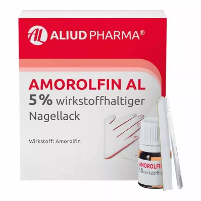 AMOROLFIN AL 5 % neglelakk, 5 ml AMOROLFIN AL 5 % neglelakk, 5 ml