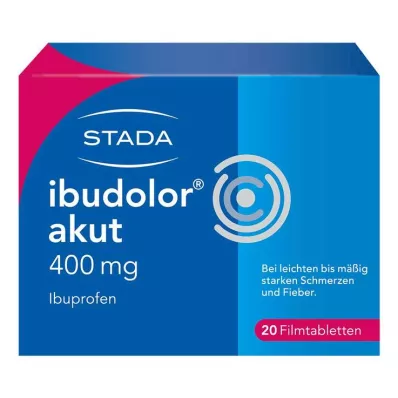 IBUDOLOR akutt 400 mg filmdrasjerte tabletter, 20 stk IBUDOLOR akutt 400 mg filmdrasjerte tabletter, 20 stk