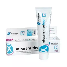 MIRADENT Mirasensitive hap+ tannkrem, 50 ml