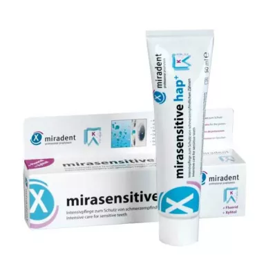Miradent tannkrem mirasensitive hap +, 50 ml Miradent tannkrem mirasensitive hap +, 50 ml