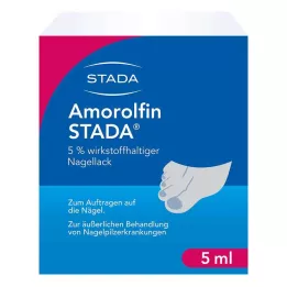 AMOROLFIN STADA Neglelakk med 5 % aktiv ingrediens, 5 ml