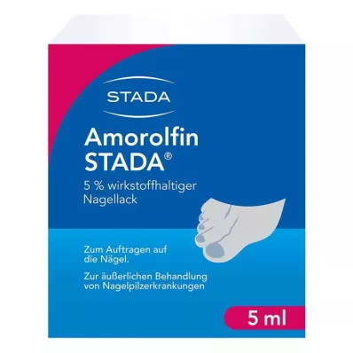 Amorolfine STADA 5 % aktiv neglelakk, 5 ml