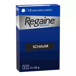REGAINE Skum for menn 50 mg/g, 3X60 ml