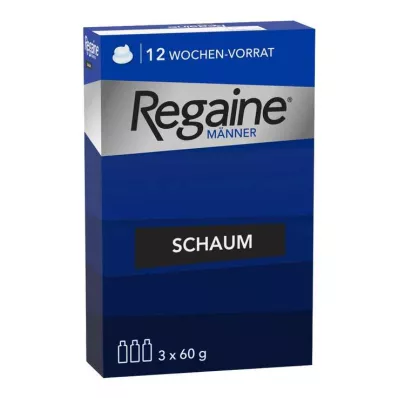 Regaine Men Foam 5 %, 3X60 ml Regaine Men Foam 5 %, 3X60 ml