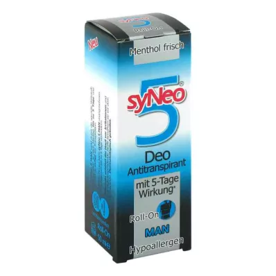 SYNEO 5 Man Deo antiperspirant roll-on, 50 ml SYNEO 5 Man Deo antiperspirant roll-on, 50 ml
