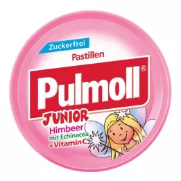 PULMOLL Junior Bonb.Raspberry m.Echinacea+Vit.C zf, 50 g