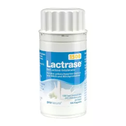 LACTRASE 1500 FCC Kapsler, 100 stk