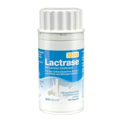 LACTRASE 1500 FCC Kapsler, 100 stk LACTRASE 1500 FCC Kapsler, 100 stk