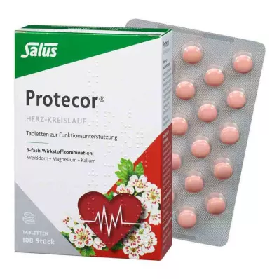 PROTECOR Kardiovaskulær Tabl.z.Funktionsunt.Salus, 100 stk