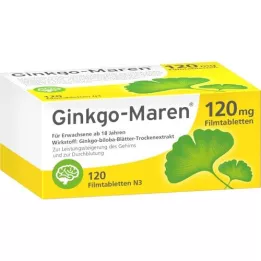 GINKGO-MAREN 120 mg filmdrasjerte tabletter, 120 stk