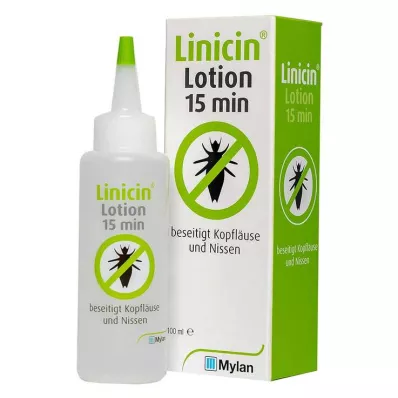 LINICIN Lotion 15 min. uten lusekam, 100 ml