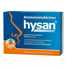 BROMELAIN TABLETTEN hysan enterotabletter, 100 stk