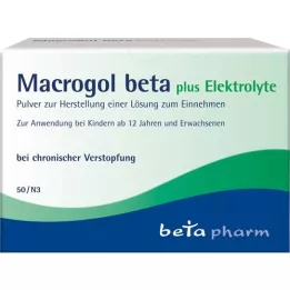 MACROGOL beta plus elektrolytter Plv.z.H.e.L.z.Einn., 50 stk