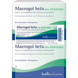 MACROGOL beta plus elektrolytter Plv.z.H.e.L.z.Einn. 100 stk