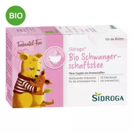 SIDROGA Økologisk tefilterpose for graviditetste, 20X1,5 g